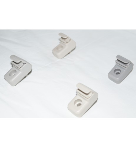 Gancio singolo per pantina aletta parasole Fiat Panda 169 2003 2012