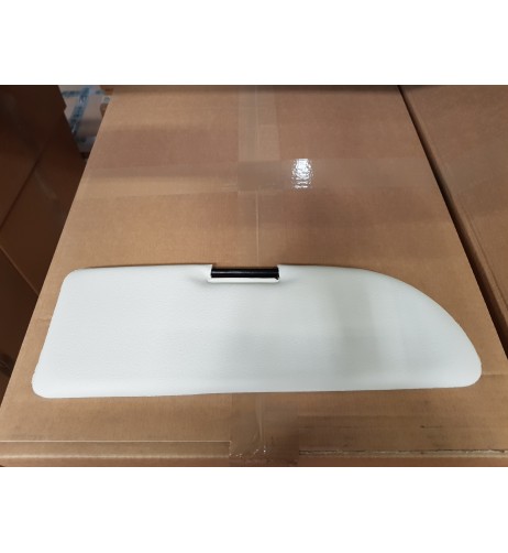 Pantina aletta parasole avorio Fiat 500 epoca destra sinistra