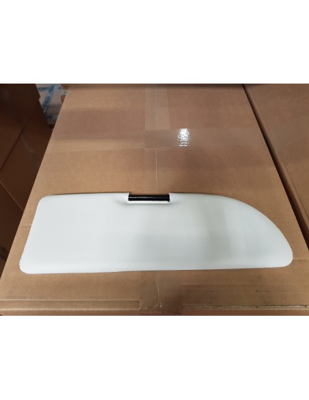 Pantina aletta parasole avorio Fiat 500 epoca destra sinistra