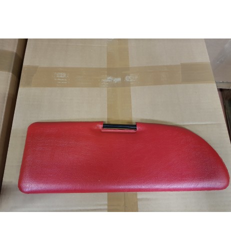 Pantina aletta parasole bordeaux Fiat 500 epoca destra sinistra