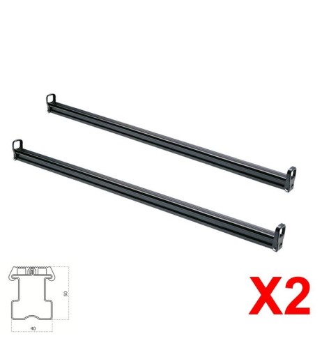 2 Barre portatutto portapacchi PROFESSIONAL acciaio Lada Niva
