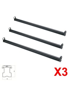 3 Barre portatutto portapacchi PRO acciaio Suzuki Jimny tetto basso dal 201