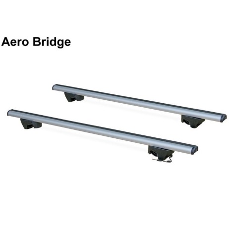 Barre portatutto alluminio Aero corrimano Fiat Qubo 2008 2020