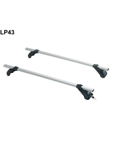 Kit barre portatutto LP43 per Kia Rio III 3 5p dal 2011 al 2017