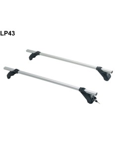 Kit barre portatutto LP43 per Nissan Qashqai II 2014 2021