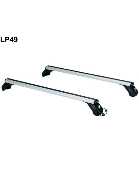 Kit barre portatutto LP49 per Mitsubishi Pajero 3p dal 1991 al 2000