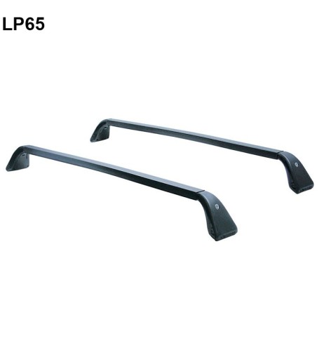 Kit barre portatutto LP65 per Fiat Qubo 2008 2020 con modanatura