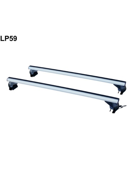 Kit barre portatutto per corrimano 124cm Volkswagen Touran 2003 2014