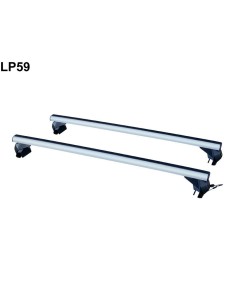 Kit barre portatutto per corrimano Alfa 156 Sport Wagon dal 2000 LP59 2