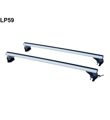 Kit barre portatutto LP59 per corrimano VW Caddy dal 2021