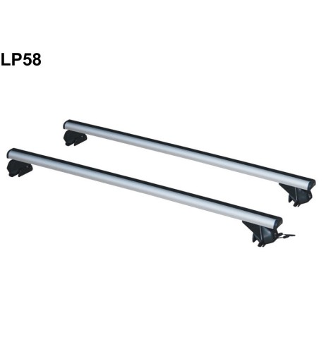 Kit barre portatutto LP58 per Peugeot 308 SW dal 2014 railing bassi