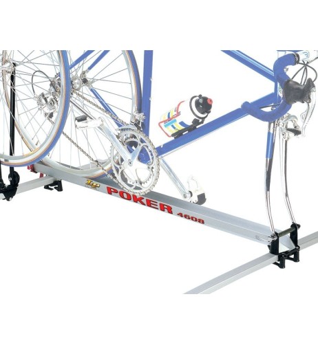 Portabici da tetto per barre portatutto bici da corsa in alluminio