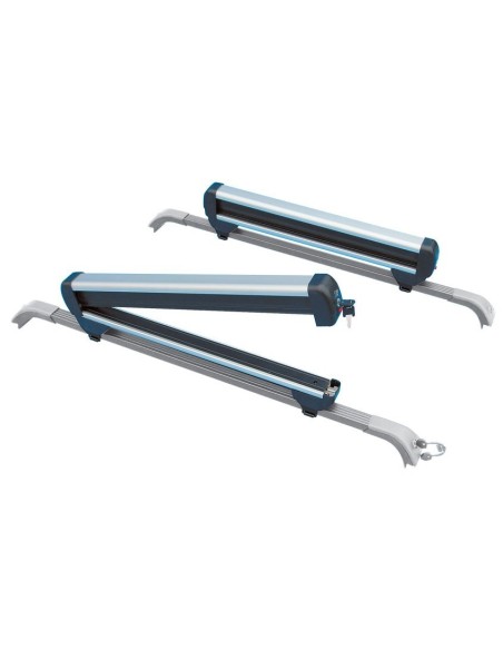 Portasci Prealpina Joker in alluminio per barre portatutto - 5 paia di sci