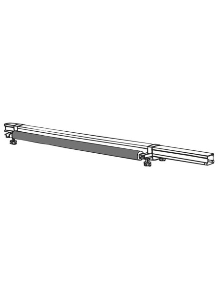 Rullo posteriore carica scale 70cm per barre Prealpina Professional