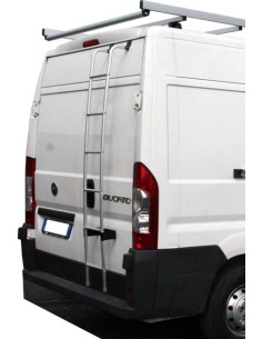 Scaletta fissa in alluminio per veicoli commerciali 150cm