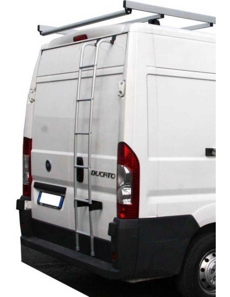 Scaletta fissa in alluminio per veicoli commerciali 180cm