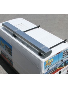 Tubo porta profili in acciaio 320x34x20cm