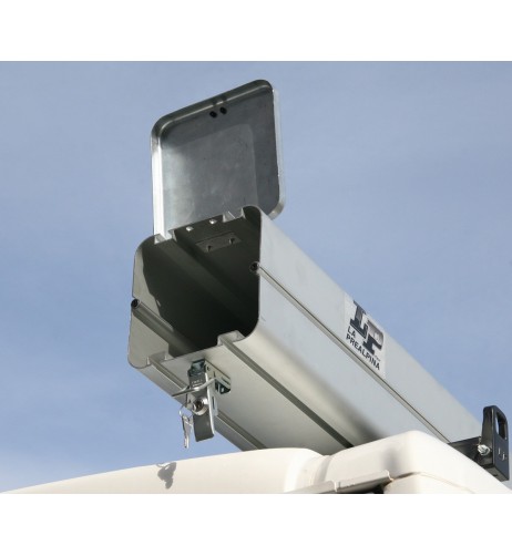 Tubo porta profili in alluminio 200x16x16cm