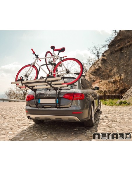 Portabici 2 bici posteriore da portellone Menabo Stand Up 3