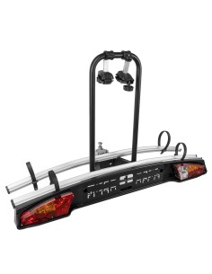 Portabici 2 bici posteriore per gancio traino Menabo Merak Type S