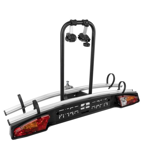 Portabici 2 bici posteriore per gancio traino Menabo Merak Type S
