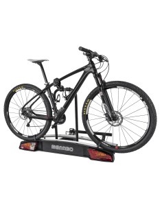 Portabici 2 bici posteriore per gancio traino reclinabile Menabo Merak Type 2