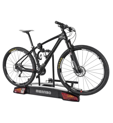 Portabici 2 bici posteriore per gancio traino reclinabile Menabo Merak Type