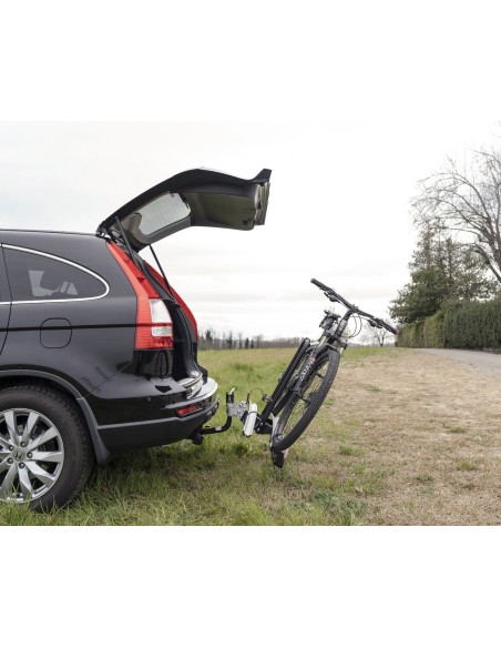 Portabici 2 bici posteriore per gancio traino reclinabile Menabo Merak Type