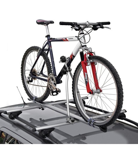 Portabici da tetto in acciaio Menabo Huggy Lock