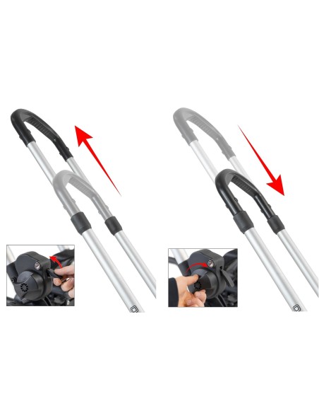 Portabici da tetto in alluminio Menabo Chrono