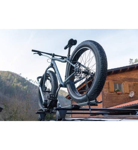 Portabici da tetto in alluminio Menabo Chrono