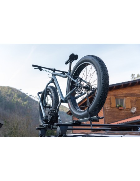 Portabici da tetto in alluminio Menabo Chrono