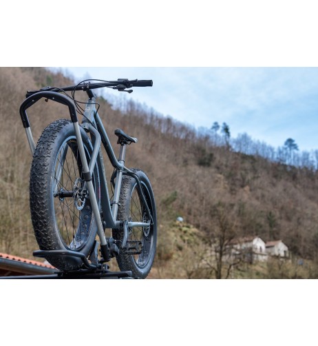 Portabici da tetto in alluminio Menabo Chrono