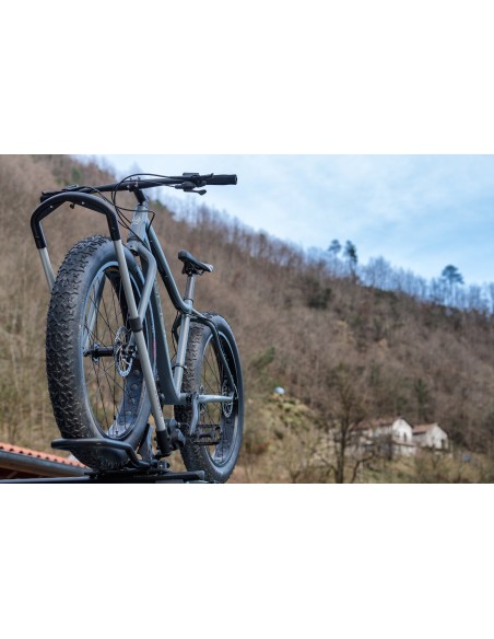 Portabici da tetto in alluminio Menabo Chrono