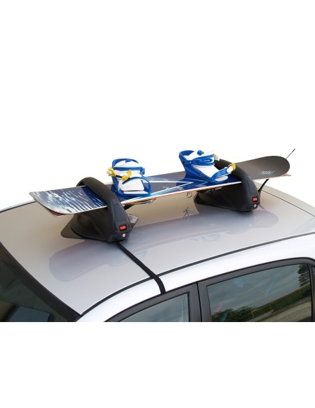 Portasci e snowboard magnetico Menabo Aconcagua 3 paia sci o 2 snow