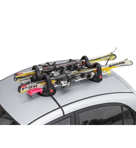 Portasci magnetico Menabo Himalaya 2 paia sci e 4 bastoncini