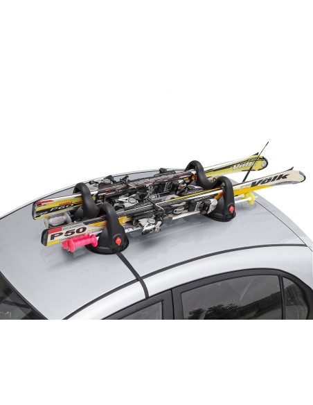 Portasci magnetico Menabo Himalaya 2 paia sci e 4 bastoncini