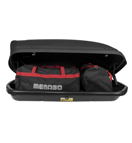 Box Auto Portatutto Portapacchi Menabo Mania 320 nero