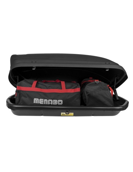 Box Auto Portatutto Portapacchi Menabo Mania 320 nero