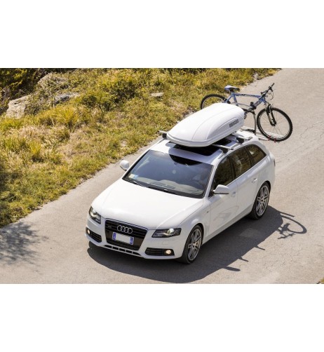 Box Auto Portatutto Portapacchi Menabo Mania 400 bianco