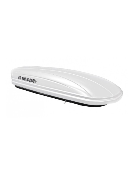 Box Auto Portatutto Portapacchi Menabo Mania 460 bianco