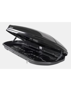 Box Auto Portatutto Portapacchi Menabo Mania 460 nero dual side 2