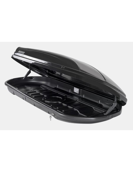 Box Auto Portatutto Portapacchi Menabo Mania 460 nero dual side
