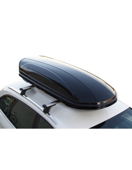 Box Auto Portatutto Portapacchi Menabo Mania 460 nero dual side