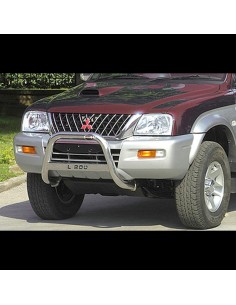 Bull Bar protezione anteriore inox 60mm Mitsubishi L200 2002 2005