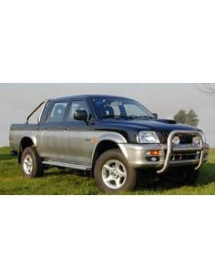 Bull Bar protezione anteriore inox 60mm Mitsubishi L200 2002-2005 2