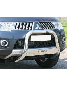 Bull Bar protezione anteriore inox 60mm Mitsubishi L200 2010-2014