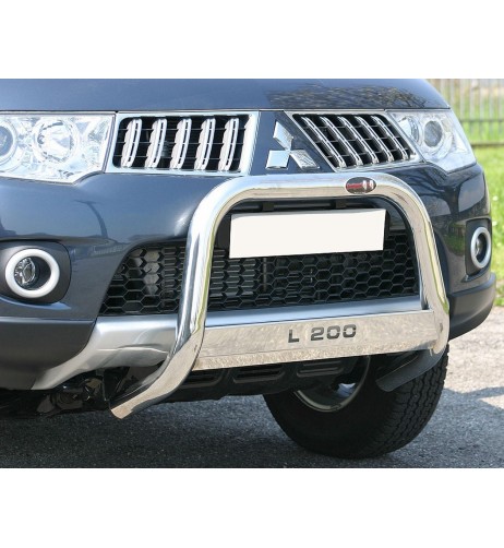 Bull Bar protezione anteriore inox 60mm Mitsubishi L200 2010-2014