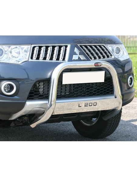 Bull Bar protezione anteriore inox 60mm Mitsubishi L200 2010 2014