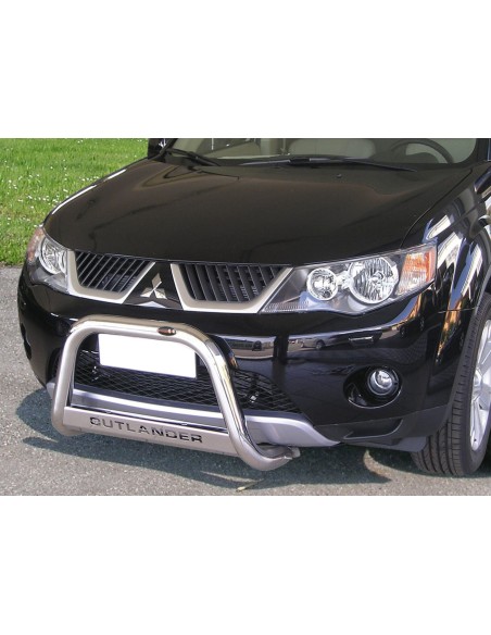 Bull Bar protezione anteriore inox 60mm Mitsubishi Outlander 2007 2009